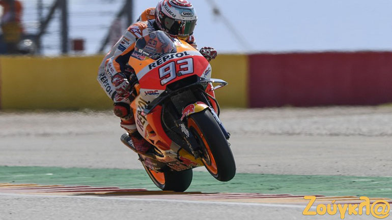MotoGP Aragón: O Marquez τη νίκη, η Suzuki τις εντυπώσεις